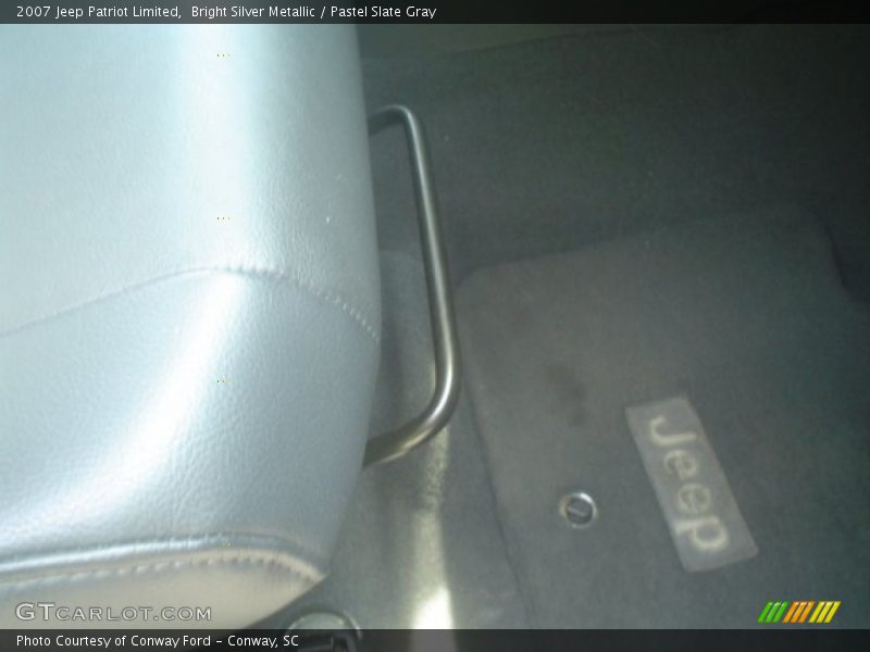 Bright Silver Metallic / Pastel Slate Gray 2007 Jeep Patriot Limited
