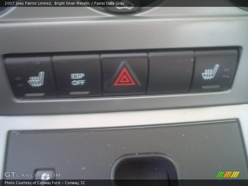 Bright Silver Metallic / Pastel Slate Gray 2007 Jeep Patriot Limited