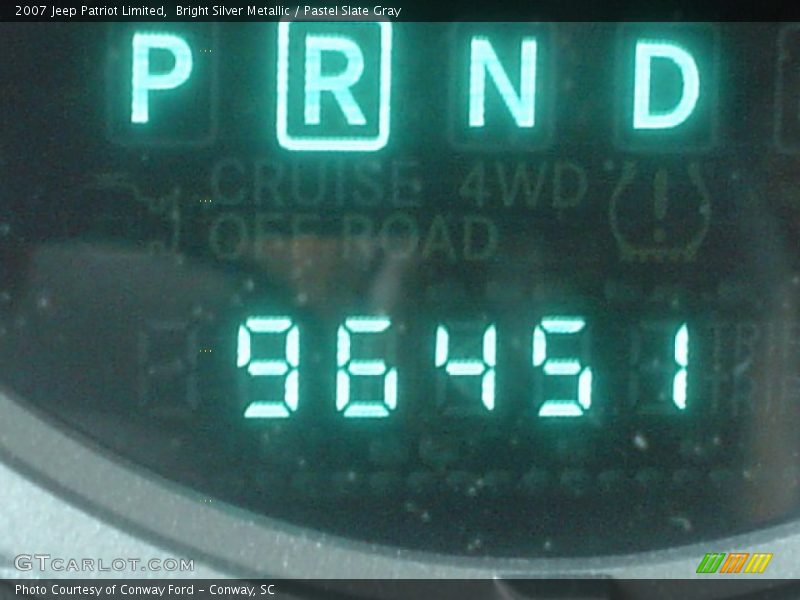 Bright Silver Metallic / Pastel Slate Gray 2007 Jeep Patriot Limited