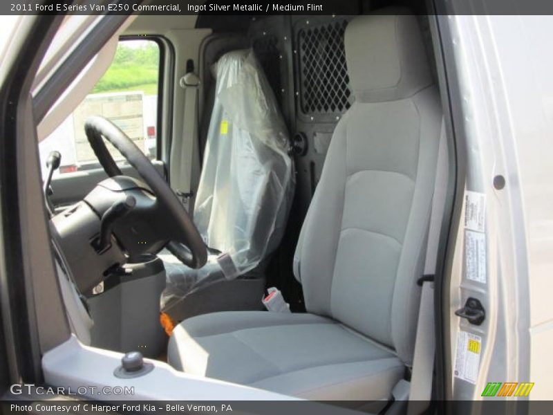 Ingot Silver Metallic / Medium Flint 2011 Ford E Series Van E250 Commercial