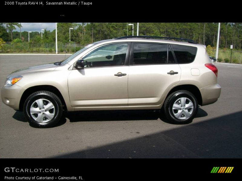 Savannah Metallic / Taupe 2008 Toyota RAV4 I4