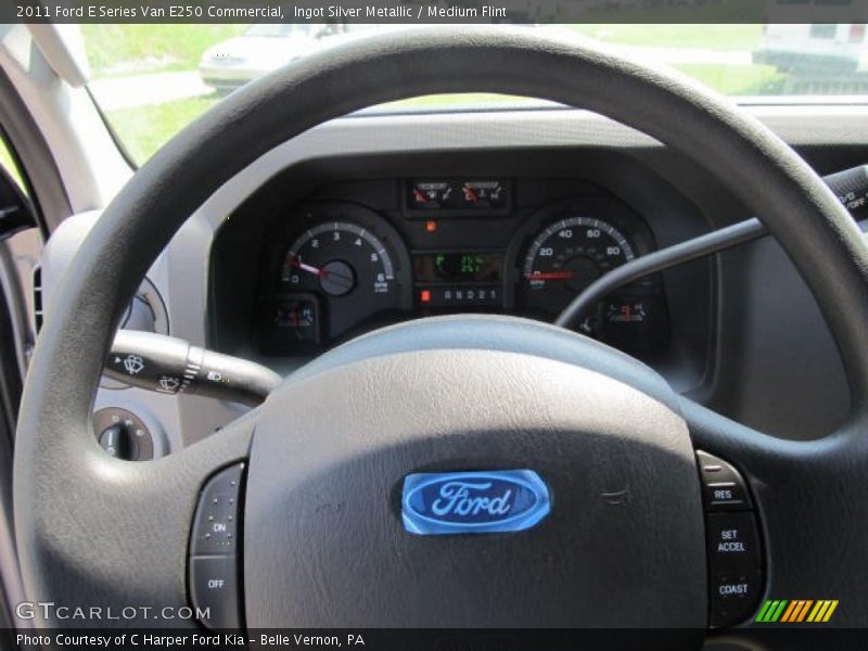 Ingot Silver Metallic / Medium Flint 2011 Ford E Series Van E250 Commercial
