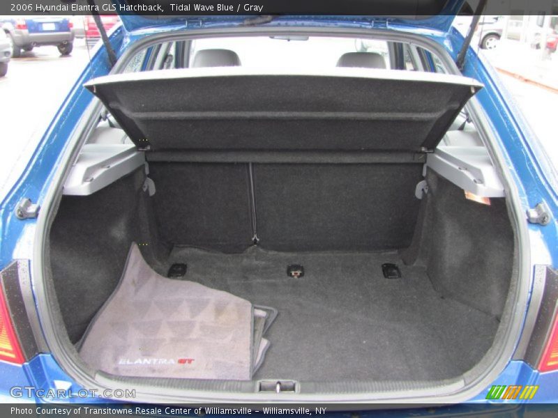 Tidal Wave Blue / Gray 2006 Hyundai Elantra GLS Hatchback