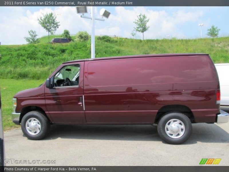  2011 E Series Van E250 Commercial Royal Red Metallic