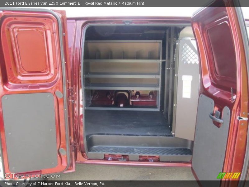  2011 E Series Van E250 Commercial Medium Flint Interior
