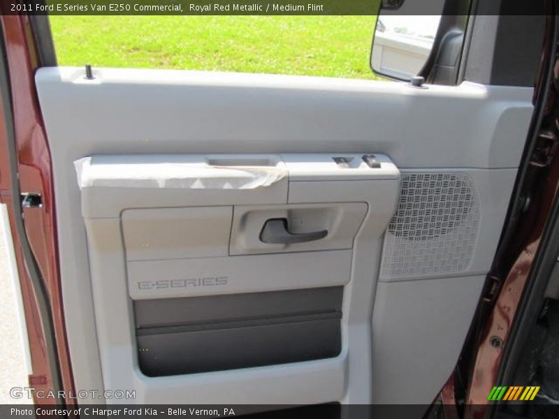 Royal Red Metallic / Medium Flint 2011 Ford E Series Van E250 Commercial