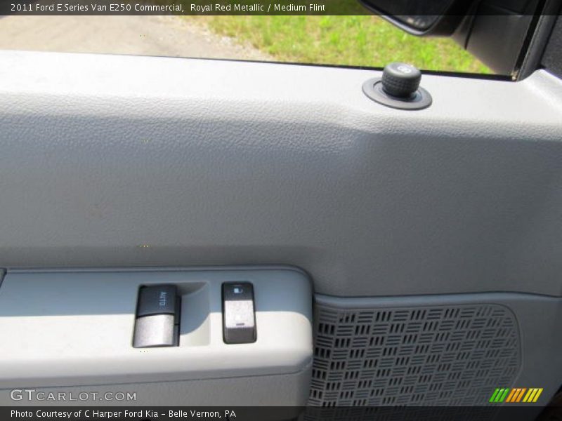 Royal Red Metallic / Medium Flint 2011 Ford E Series Van E250 Commercial