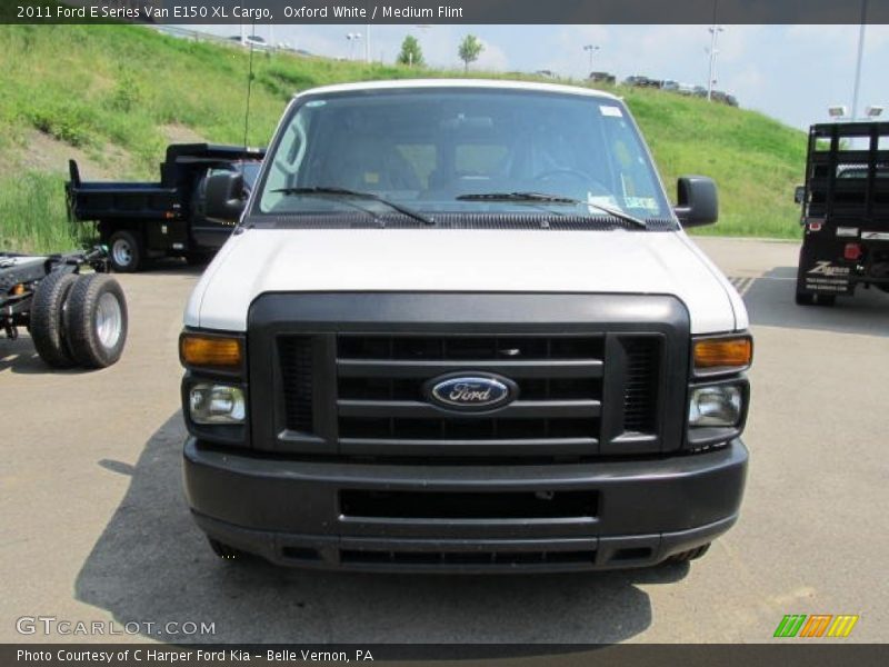 Oxford White / Medium Flint 2011 Ford E Series Van E150 XL Cargo