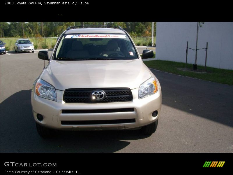 Savannah Metallic / Taupe 2008 Toyota RAV4 I4