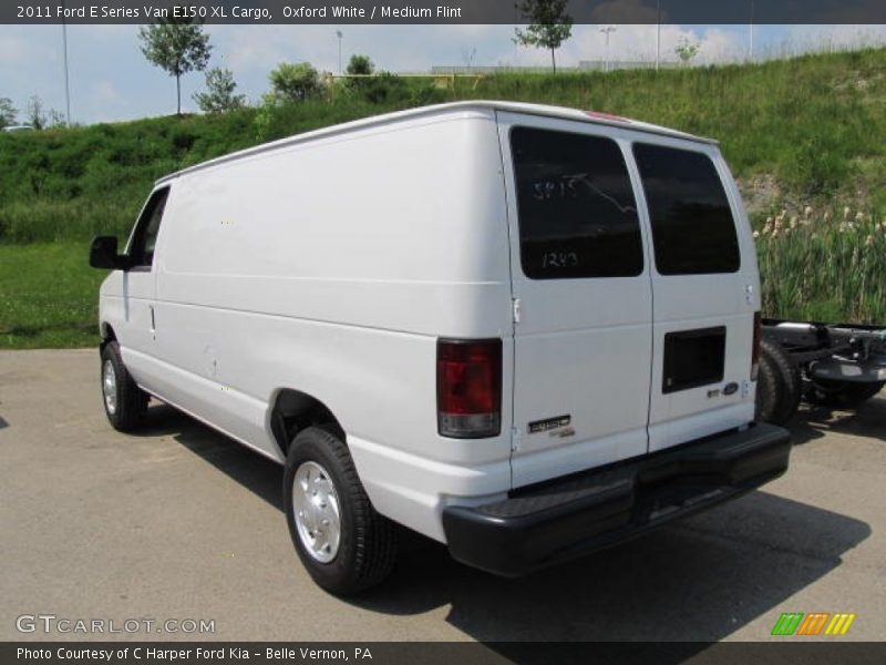 Oxford White / Medium Flint 2011 Ford E Series Van E150 XL Cargo