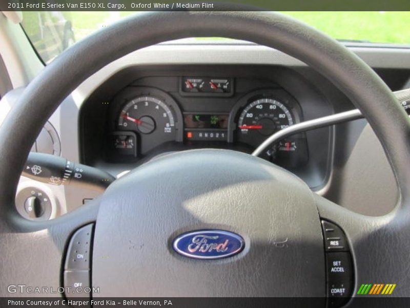 Oxford White / Medium Flint 2011 Ford E Series Van E150 XL Cargo