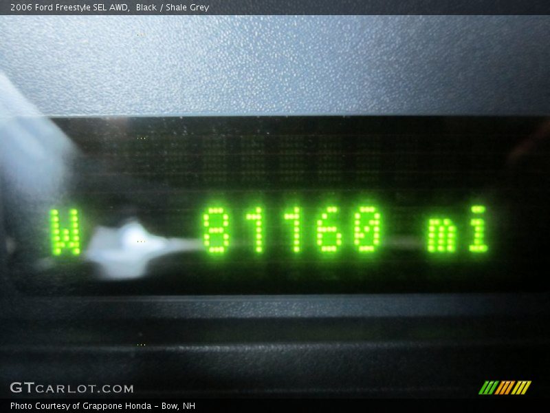 Black / Shale Grey 2006 Ford Freestyle SEL AWD