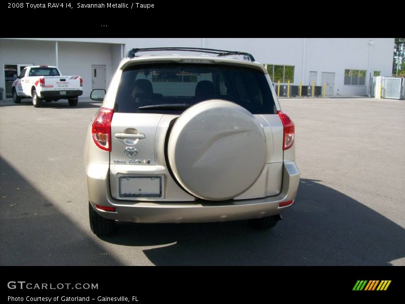 Savannah Metallic / Taupe 2008 Toyota RAV4 I4
