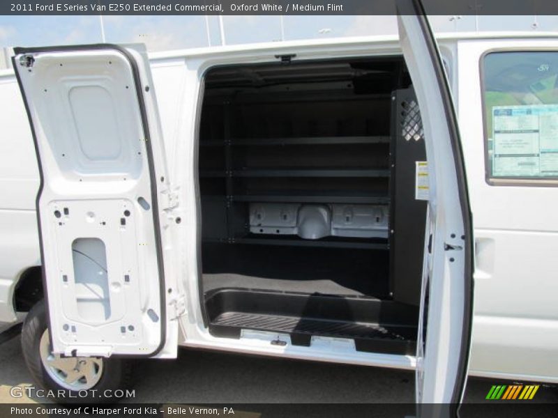 Oxford White / Medium Flint 2011 Ford E Series Van E250 Extended Commercial