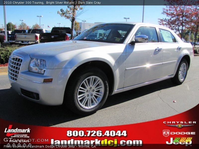 Bright Silver Metallic / Dark Slate Gray 2010 Chrysler 300 Touring