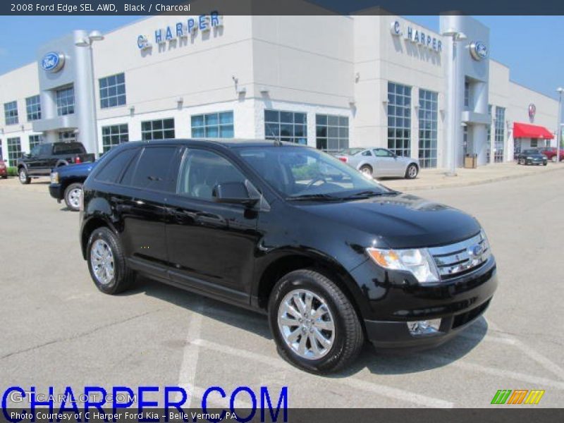 Black / Charcoal 2008 Ford Edge SEL AWD