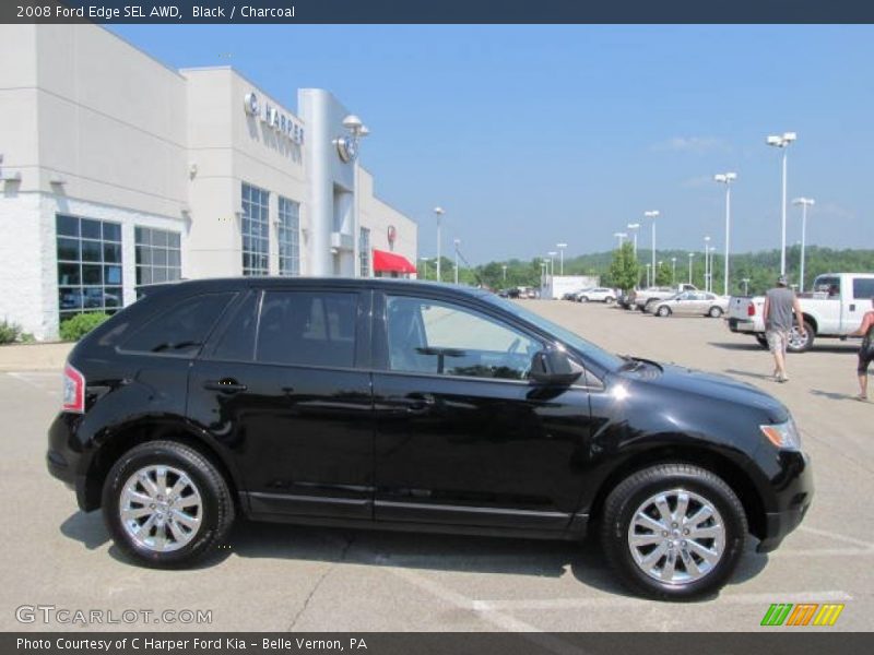 Black / Charcoal 2008 Ford Edge SEL AWD