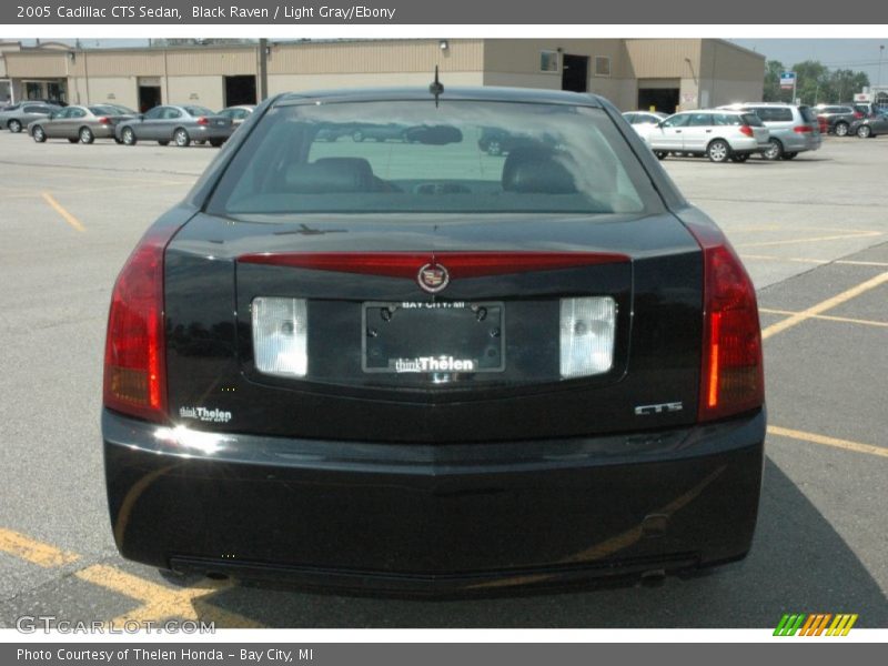 Black Raven / Light Gray/Ebony 2005 Cadillac CTS Sedan