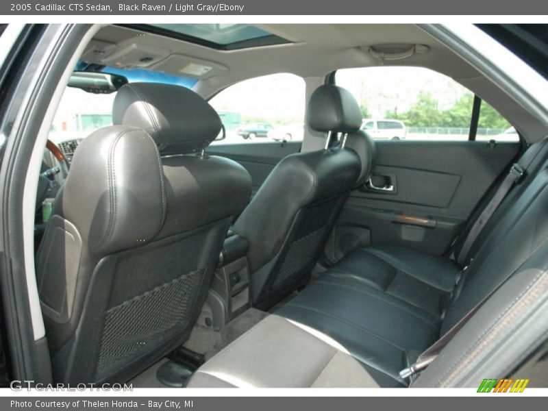 Black Raven / Light Gray/Ebony 2005 Cadillac CTS Sedan