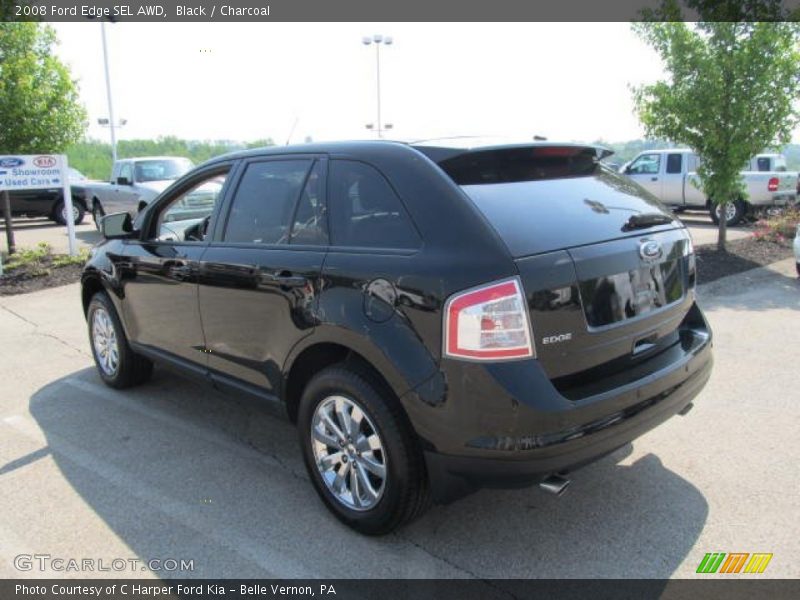 Black / Charcoal 2008 Ford Edge SEL AWD