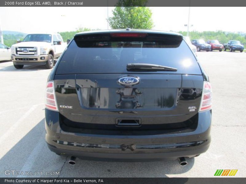 Black / Charcoal 2008 Ford Edge SEL AWD