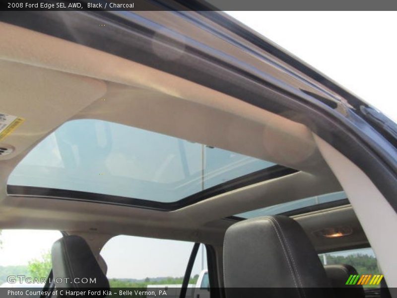 Black / Charcoal 2008 Ford Edge SEL AWD