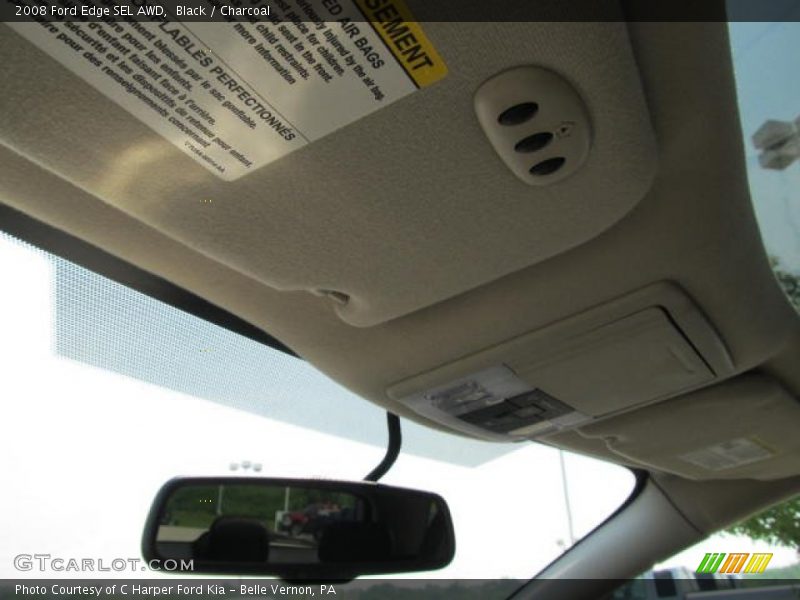 Black / Charcoal 2008 Ford Edge SEL AWD