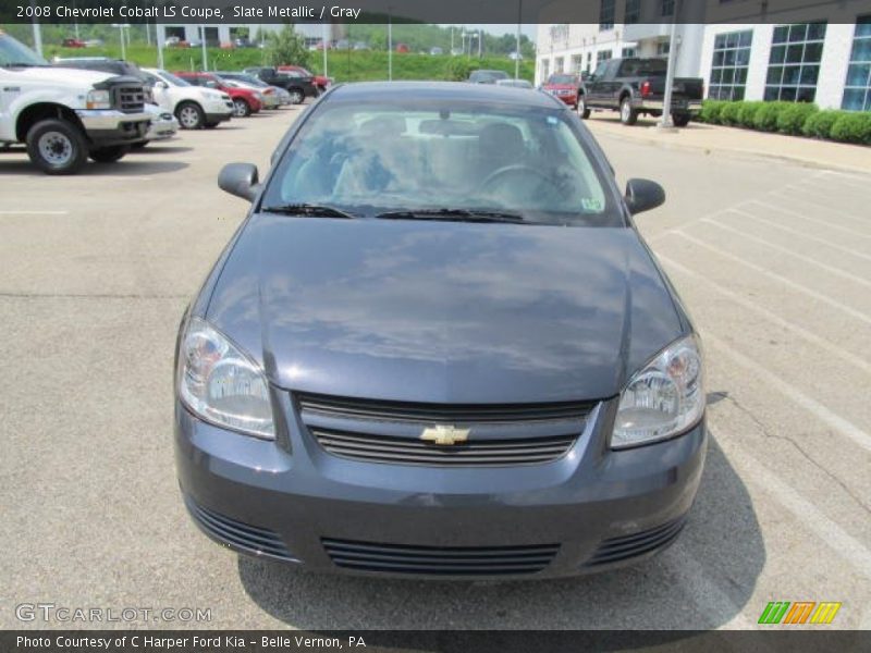 Slate Metallic / Gray 2008 Chevrolet Cobalt LS Coupe