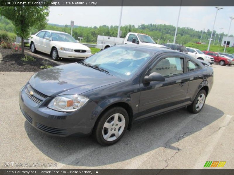 Slate Metallic / Gray 2008 Chevrolet Cobalt LS Coupe