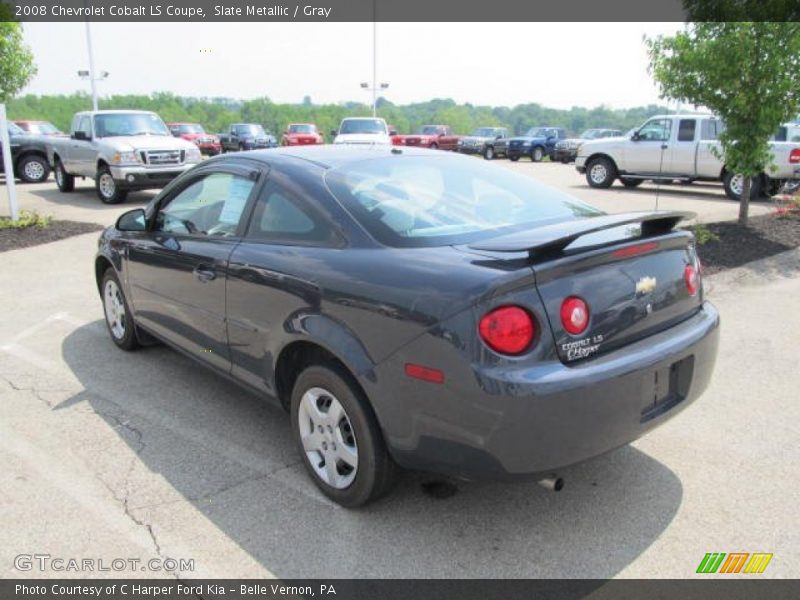 Slate Metallic / Gray 2008 Chevrolet Cobalt LS Coupe