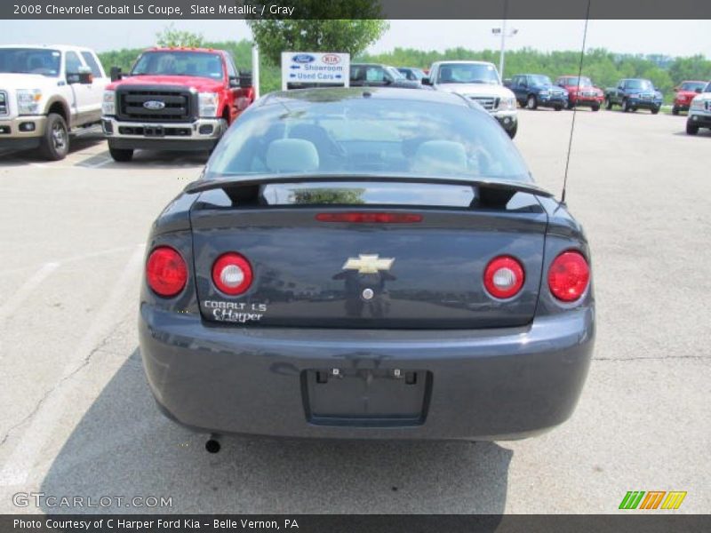 Slate Metallic / Gray 2008 Chevrolet Cobalt LS Coupe