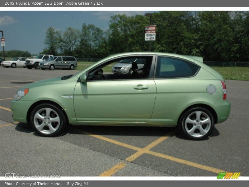  2009 Accent SE 3 Door Apple Green