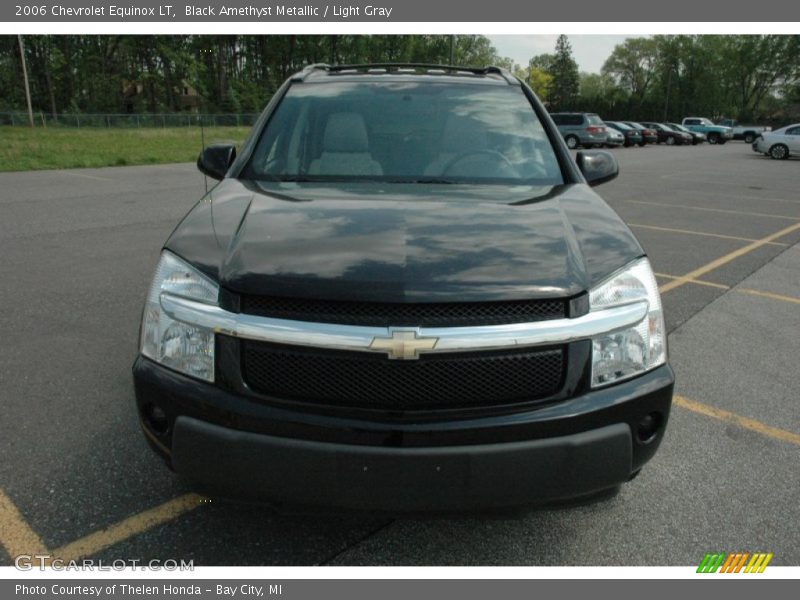 Black Amethyst Metallic / Light Gray 2006 Chevrolet Equinox LT