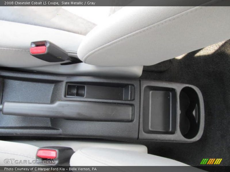 Slate Metallic / Gray 2008 Chevrolet Cobalt LS Coupe