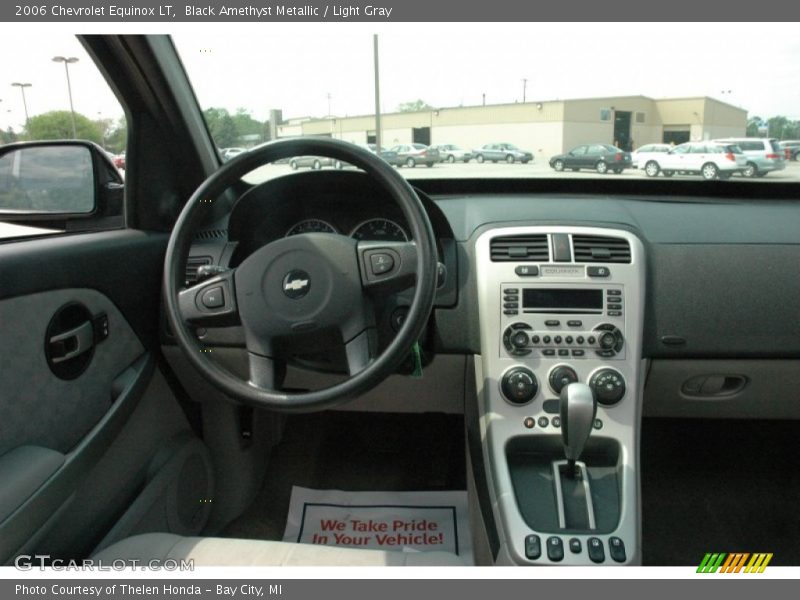Black Amethyst Metallic / Light Gray 2006 Chevrolet Equinox LT