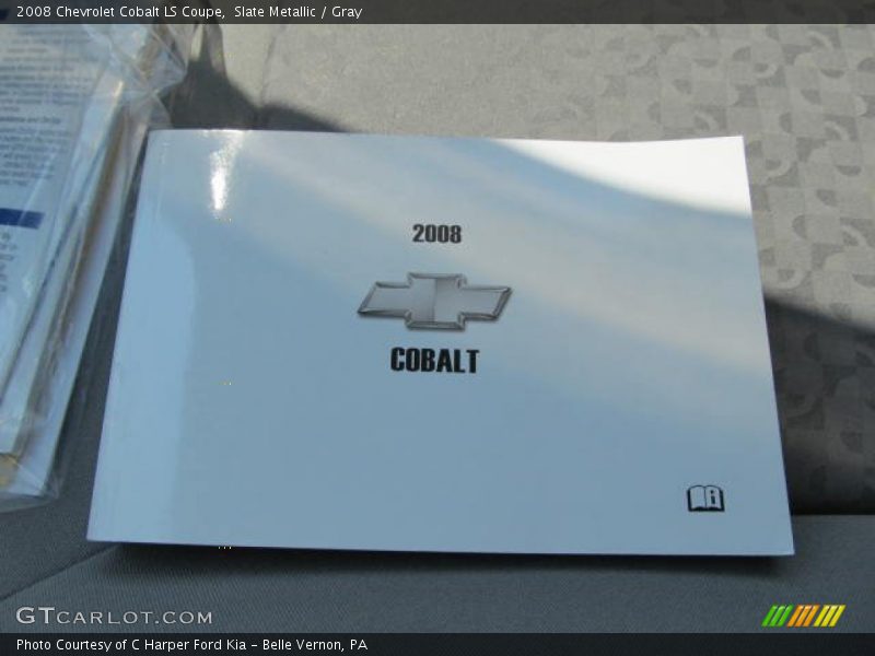 Slate Metallic / Gray 2008 Chevrolet Cobalt LS Coupe