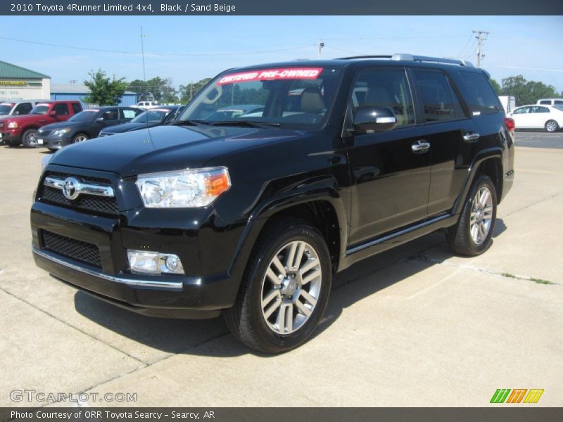 Black / Sand Beige 2010 Toyota 4Runner Limited 4x4