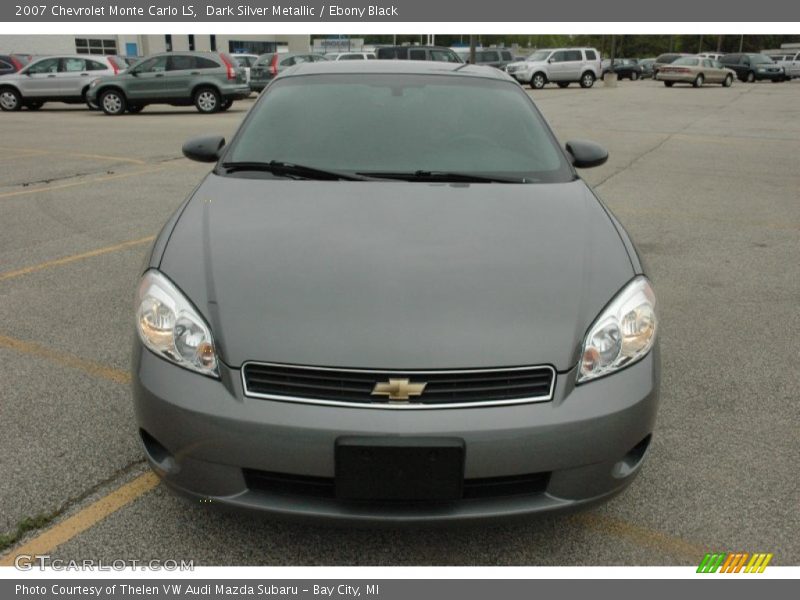 Dark Silver Metallic / Ebony Black 2007 Chevrolet Monte Carlo LS