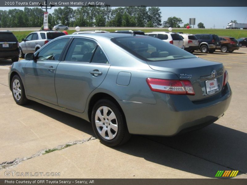 Aloe Green Metallic / Ash Gray 2010 Toyota Camry LE