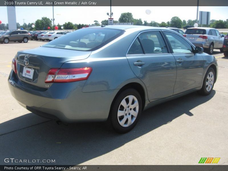 Aloe Green Metallic / Ash Gray 2010 Toyota Camry LE