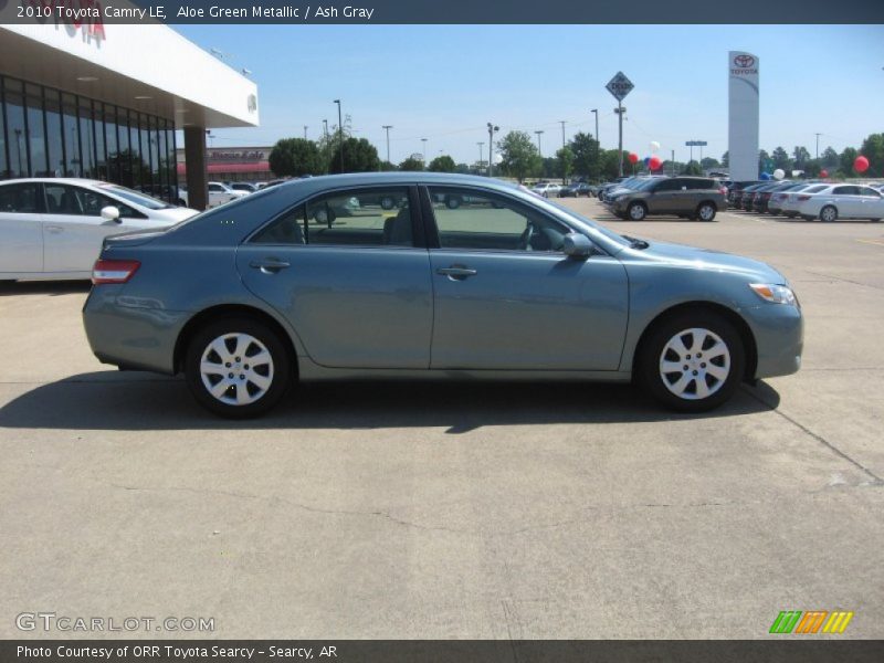 Aloe Green Metallic / Ash Gray 2010 Toyota Camry LE