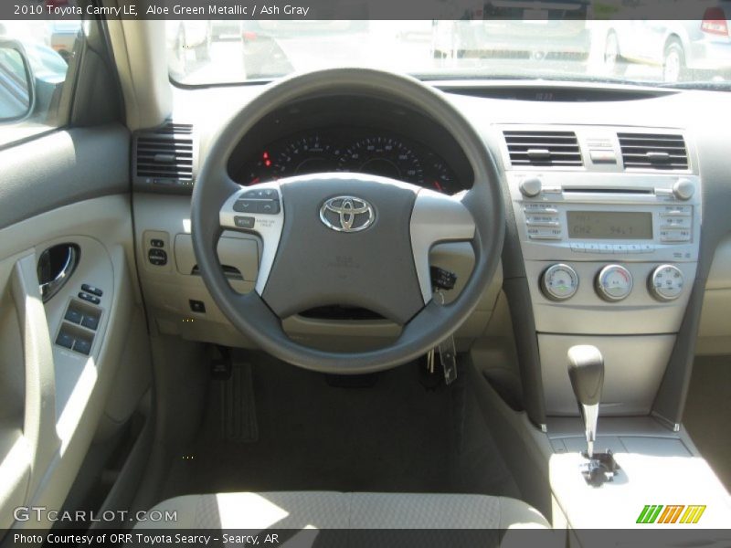 Aloe Green Metallic / Ash Gray 2010 Toyota Camry LE