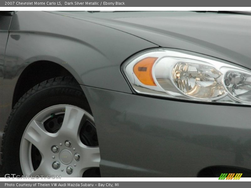 Dark Silver Metallic / Ebony Black 2007 Chevrolet Monte Carlo LS