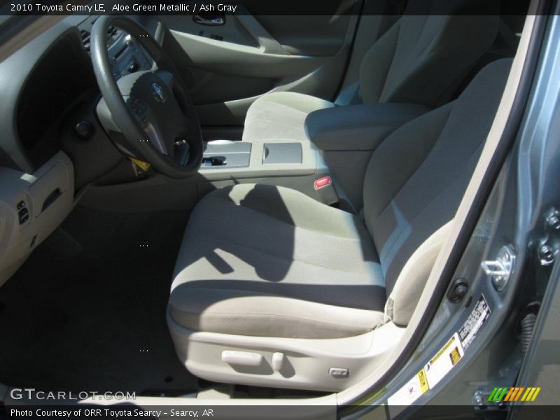 Aloe Green Metallic / Ash Gray 2010 Toyota Camry LE