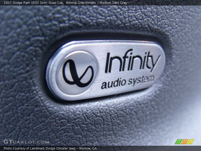 Mineral Gray Metallic / Medium Slate Gray 2007 Dodge Ram 1500 Sport Quad Cab