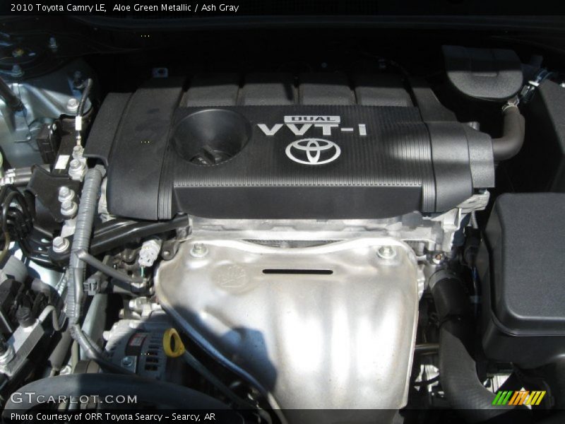 Aloe Green Metallic / Ash Gray 2010 Toyota Camry LE