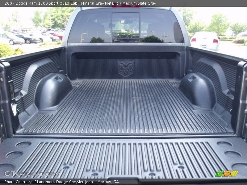 Mineral Gray Metallic / Medium Slate Gray 2007 Dodge Ram 1500 Sport Quad Cab