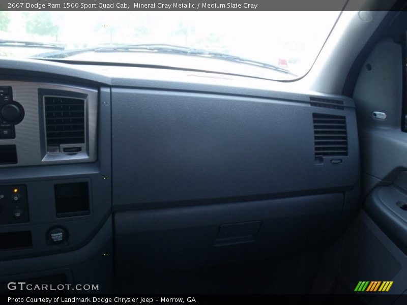 Mineral Gray Metallic / Medium Slate Gray 2007 Dodge Ram 1500 Sport Quad Cab