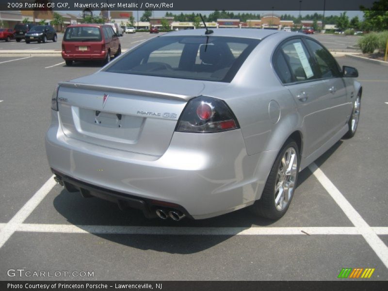 Maverick Silver Metallic / Onyx/Red 2009 Pontiac G8 GXP