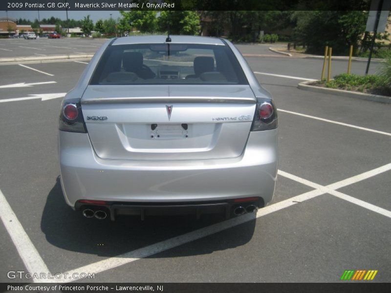 Maverick Silver Metallic / Onyx/Red 2009 Pontiac G8 GXP